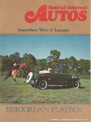 SPECIAL-INTEREST AUTOS 1975 NOV #31 - FORD SKYLINER, JEEP, WILLYS, JORDAN